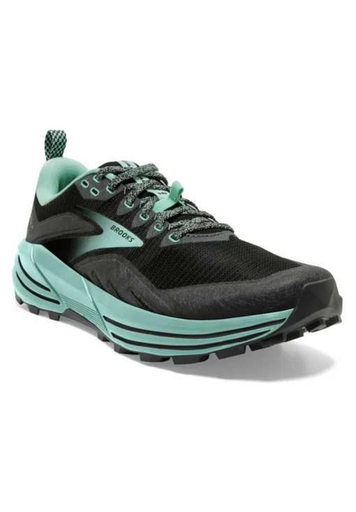 BROOKS Cascadia 16 - Trail Hardloopschoenen - Black Ebony Yucca - Afbeelding 2
