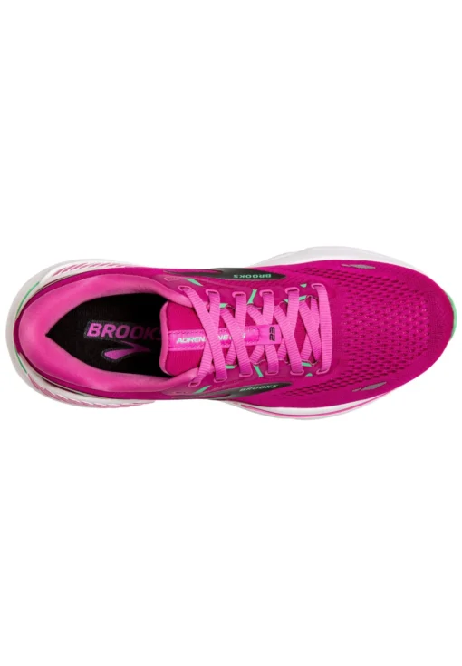 BROOKS Adrenaline Gts 23 - Stabiliteit Hardloopschoenen - Pink Festival Fuchsia Black - Afbeelding 4
