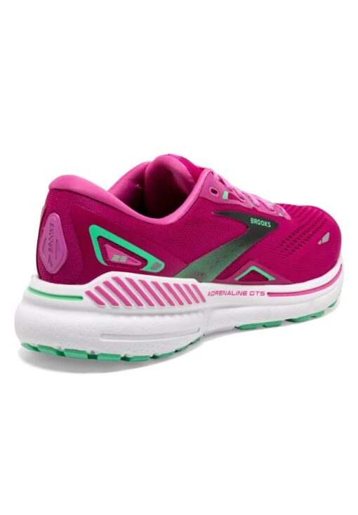 BROOKS Adrenaline Gts 23 - Stabiliteit Hardloopschoenen - Pink Festival Fuchsia Black - Afbeelding 3