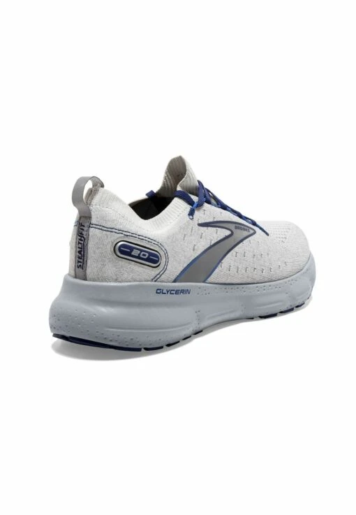BROOKS Glycerin Stealthfit 20 - Hardloopschoenen Neutraal - Oyster Alloy Blue Depths - Afbeelding 4