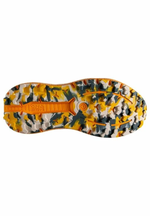 BROOKS Caldera 6 - Trail Hardloopschoenen - Slate Cheddar Silver Gray - Afbeelding 5