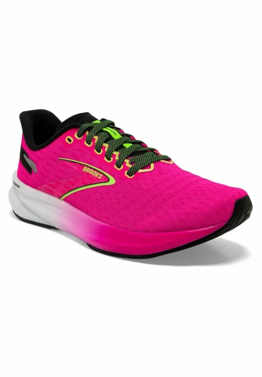 BROOKS Hyperion - Hardloopschoenen Neutraal - Pink Glo Green Black - Afbeelding 2