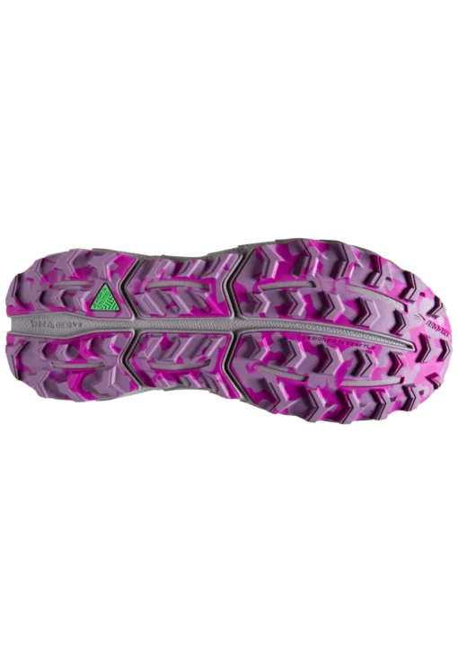 BROOKS Cascadia 17 - Trail Hardloopschoenen - Oyster Blackened Pearl Purple - Afbeelding 5