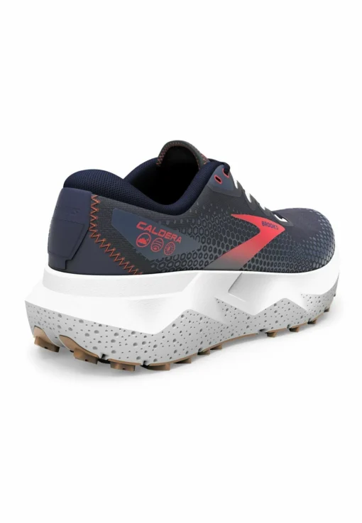 BROOKS Caldera 6 - Trail Hardloopschoenen - Peacoat Bittersweet Navy - Afbeelding 4