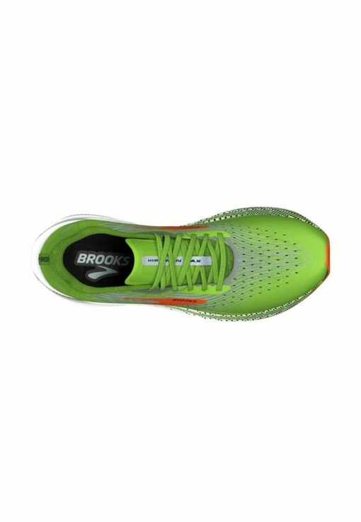 BROOKS Hyperion Max - Hardloopschoenen Neutraal - Green Gecko Red Orange White - Afbeelding 3