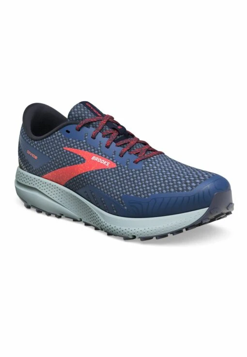 BROOKS Divide 4 - Trail Hardloopschoenen - Navy Bittersweet Peacoat - Afbeelding 2