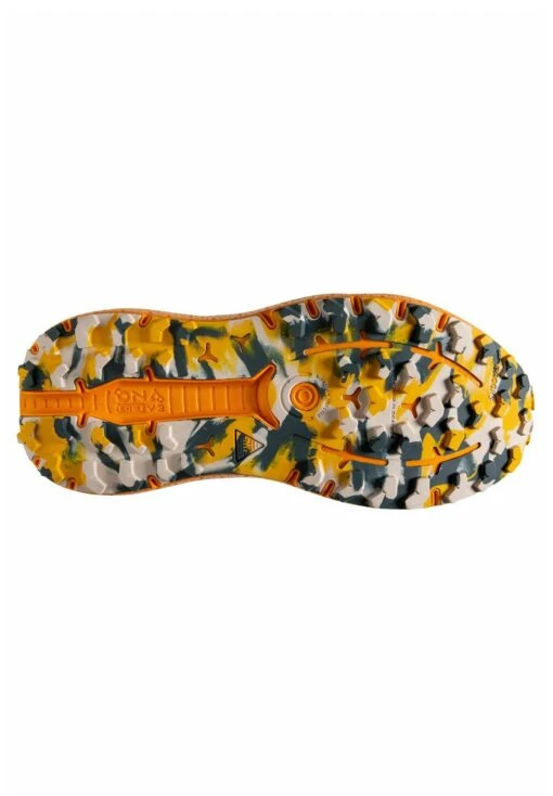 BROOKS Caldera 6 - Trail Hardloopschoenen - Slate Cheddar/Silver Gray - Afbeelding 5