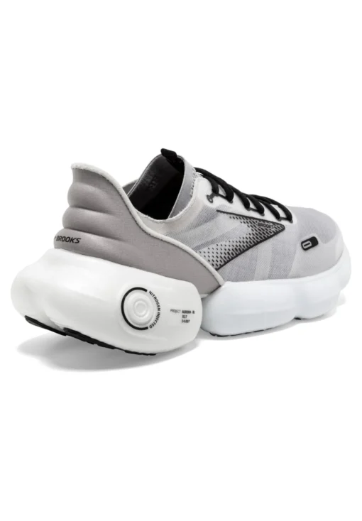 BROOKS Aurora-Bl - Hardloopschoenen Neutraal - White Alloy Black - Afbeelding 4