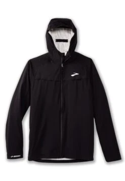 BROOKS High Point Waterproof Jacket - Regenjas - Black -Mode Kleding Winkel 33e4acbac4aa44cb8d16b4e90a04c37e