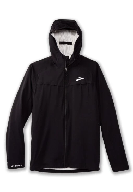 BROOKS High Point Waterproof Jacket - Regenjas - Black - Afbeelding 6