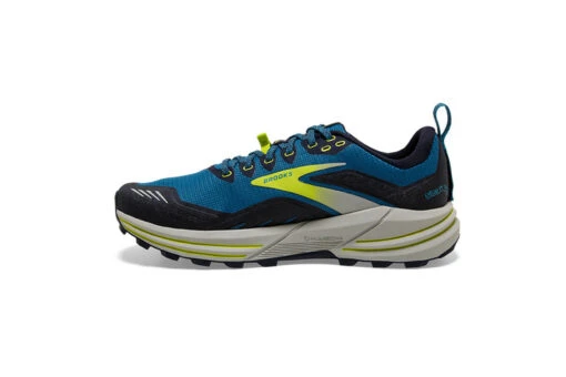 Brooks Cascadia 16 Loopschoen Mykonos Blue/peacoat/lime Heren - Afbeelding 2