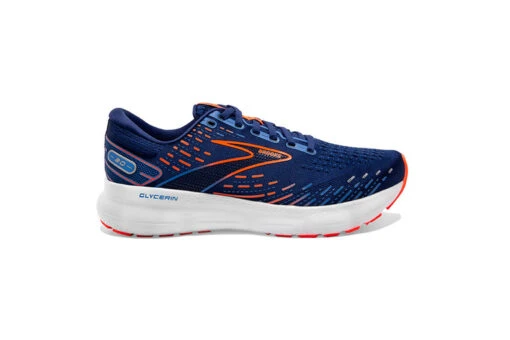 Brooks Glycerin 20 Loopschoen Blue Depth/oranje Heren