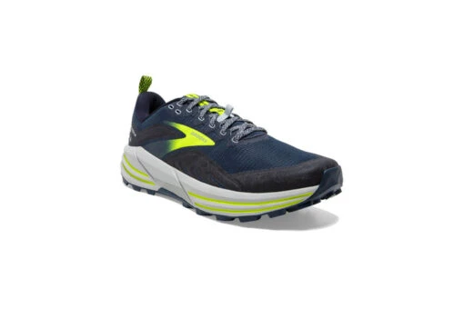 Brooks Cascadia 16 Trailschoenen Titan/Peacoat/Nightlife Heren - Afbeelding 3