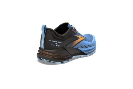 Brooks Cascadia 16 Trailschoenen Blue/Black/Yellow Dames - Afbeelding 4