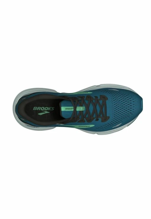 BROOKS Ghost 15 - Hardloopschoenen Neutraal - Moroccan Blue Black Spring Bud - Afbeelding 3