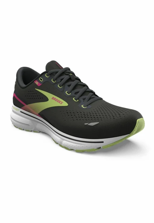 BROOKS Ghost 15 - Hardloopschoenen Neutraal - Black Ebony Sharp Green - Afbeelding 2