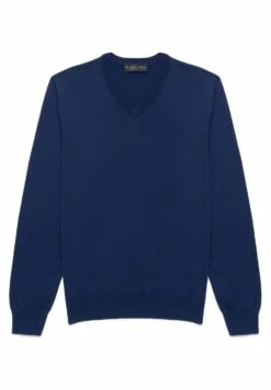Makò V-Neck - Trui - Blue Med