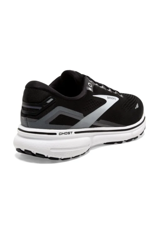 BROOKS Ghost 15 - Hardloopschoenen Neutraal - Black Blackened Pearl White - Afbeelding 4
