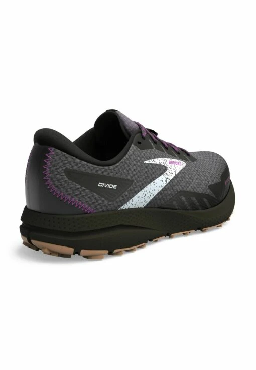 BROOKS Divide 4 Gtx - Trail Hardloopschoenen - Black Blackened Pearl Purple - Afbeelding 4