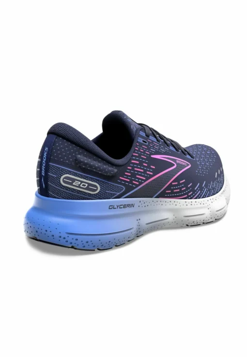 BROOKS Glycerin 20 - Hardloopschoenen Neutraal - Peacoat Blue Pink - Afbeelding 4