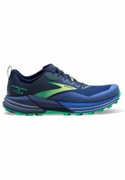 BROOKS Cascadia 16 - Trail Hardloopschoenen - Blue Surf The Web Green