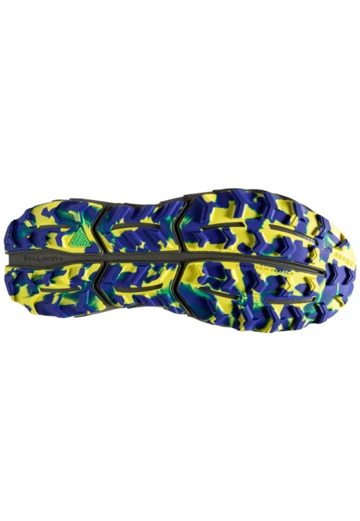 BROOKS Cascadia 17 - Trail Hardloopschoenen - Blue Surf The Web Sulphur - Afbeelding 5