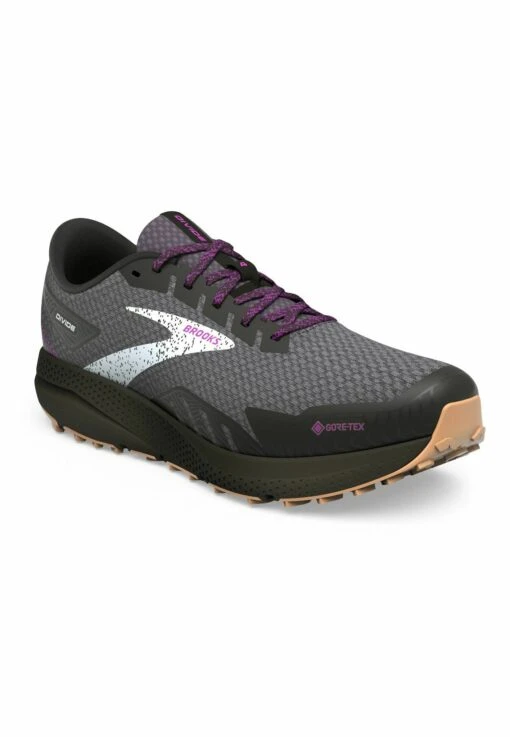 BROOKS Divide 4 Gtx - Trail Hardloopschoenen - Black Blackened Pearl Purple - Afbeelding 2