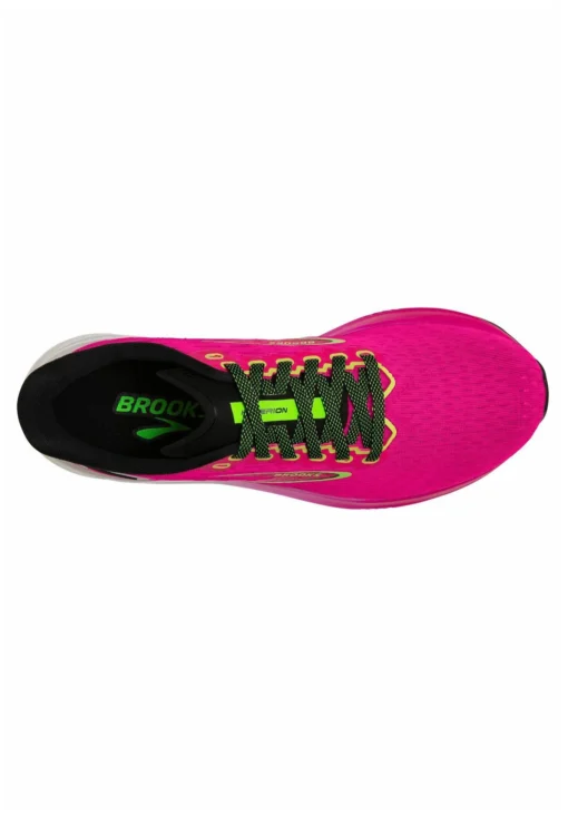 BROOKS Hyperion - Hardloopschoenen Neutraal - Pink Glo Green Black - Afbeelding 3