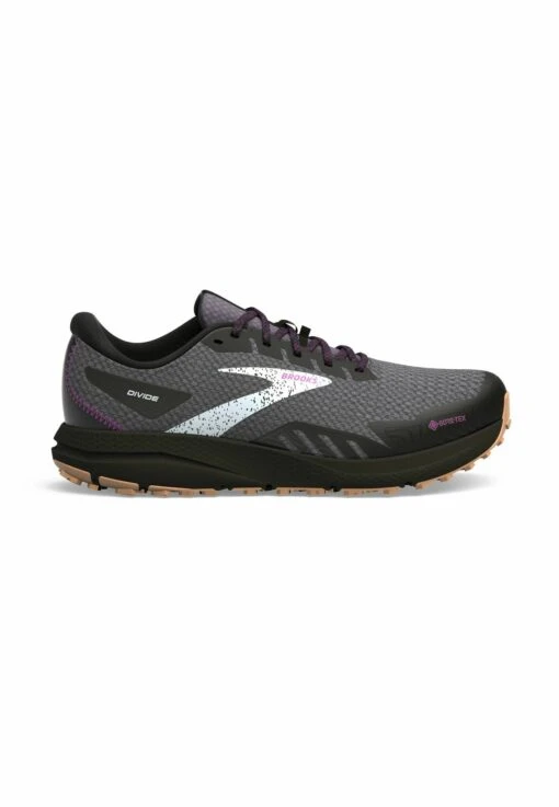 BROOKS Divide 4 Gtx - Trail Hardloopschoenen - Black Blackened Pearl Purple