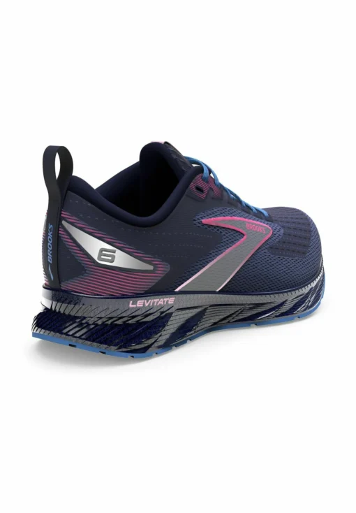BROOKS Levitate 6 - Hardloopschoenen Neutraal - Peacoat Pink Lady Lilac Rose - Afbeelding 4