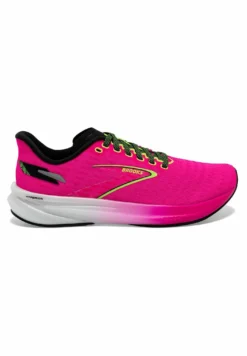 BROOKS Hyperion - Hardloopschoenen Neutraal - Pink Glo Green Black