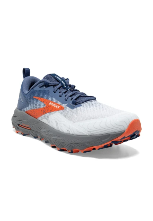 BROOKS Cascadia 17 - Trail Hardloopschoenen - Blue Navy Firecracker - Afbeelding 2
