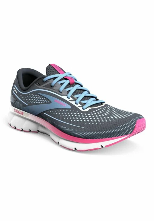 BROOKS Trace 2 - Hardloopschoenen Neutraal - Ebony Open Air Lilac Rose - Afbeelding 2