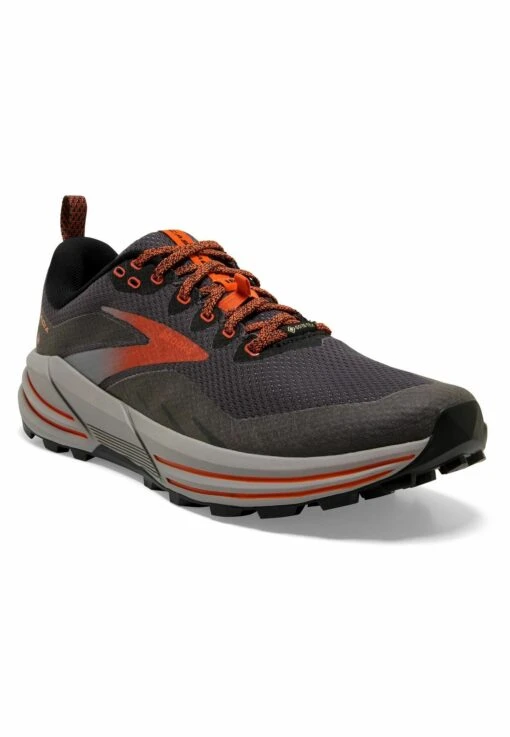 BROOKS Cascadia 16 Gtx - Trail Hardloopschoenen - Black Ebony Cinnabar - Afbeelding 2