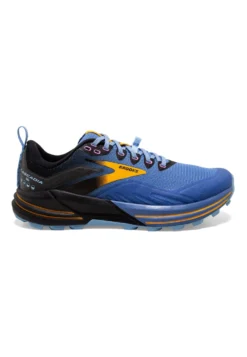 BROOKS Cascadia 16 - Trail Hardloopschoenen - Blue Black Yellow