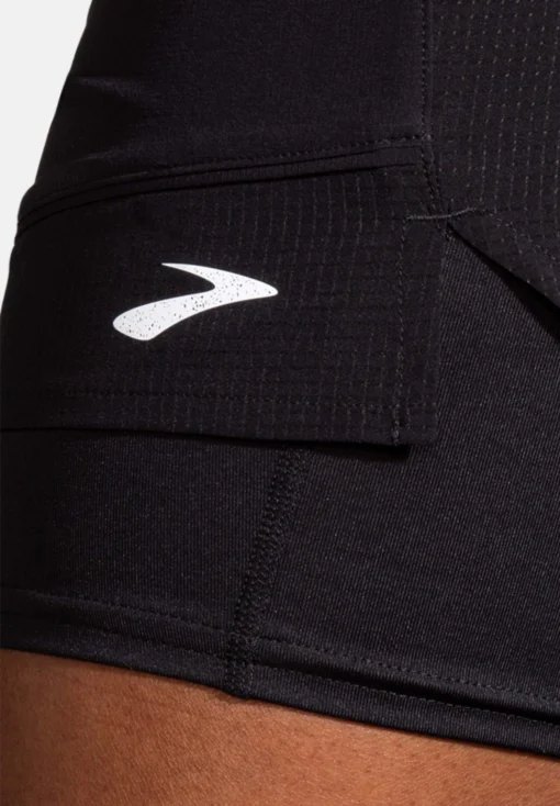 BROOKS High Point 3" 2-In-1 Short - Korte Broeken - Black - Afbeelding 7