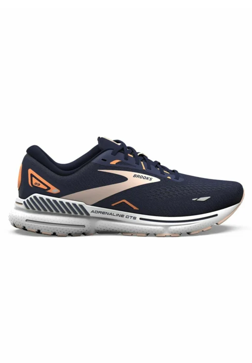 BROOKS Adrenaline Gts 23 - Stabiliteit Hardloopschoenen - Peacoat Tangerine Peach
