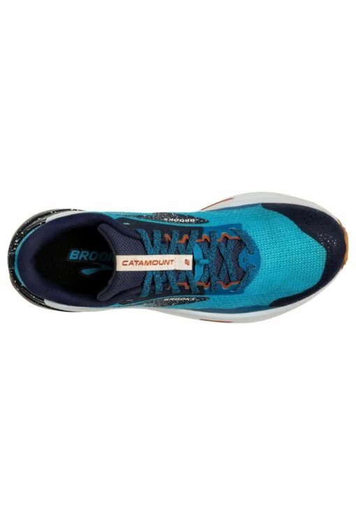 BROOKS Catamount 2 - Trail Hardloopschoenen - Peacoat Atomic Blue Rooibos - Afbeelding 3