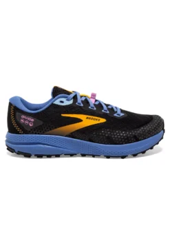 BROOKS Divide 3 - Trail Hardloopschoenen - Black Blue Yellow