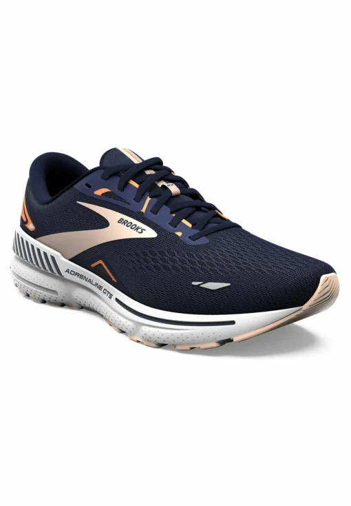 BROOKS Adrenaline Gts 23 - Stabiliteit Hardloopschoenen - Peacoat Tangerine Peach - Afbeelding 2