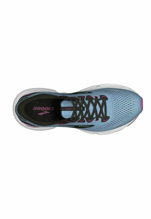 BROOKS Ghost 15 - Hardloopschoenen Neutraal - Blue Bell Black Pink - Afbeelding 3