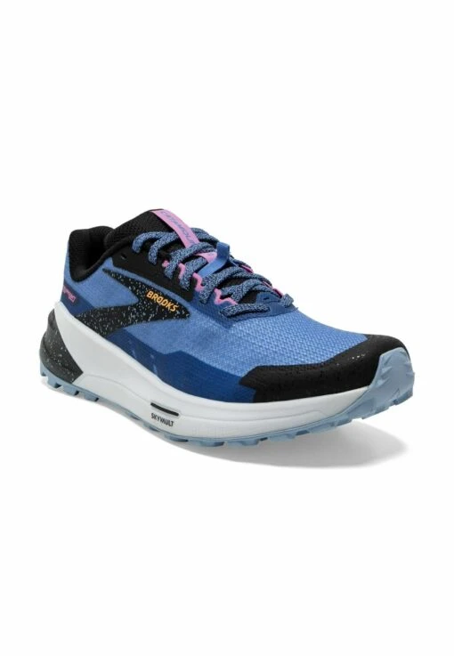 BROOKS Catamount 2 - Trail Hardloopschoenen - Blue Black Yellow - Afbeelding 2