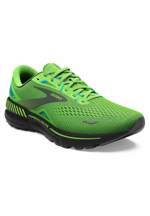 BROOKS Adrenaline Gts 23 - Stabiliteit Hardloopschoenen - Green Gecko Grey Atomic Blue - Afbeelding 2