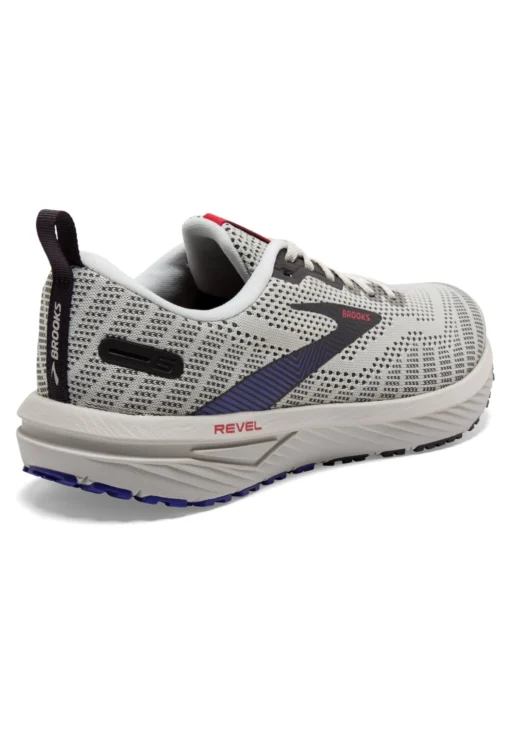 BROOKS Revel 6 - Hardloopschoenen Neutraal - Dawn Blue Cayenne Nine Iron - Afbeelding 4