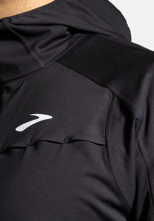 BROOKS High Point Waterproof Jacket - Regenjas - Black - Afbeelding 3