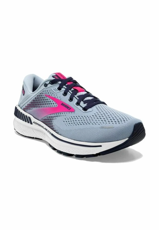 BROOKS Adrenaline Gts 22 - Stabiliteit Hardloopschoenen - Kentucky Blue Peacoat Pink - Afbeelding 2