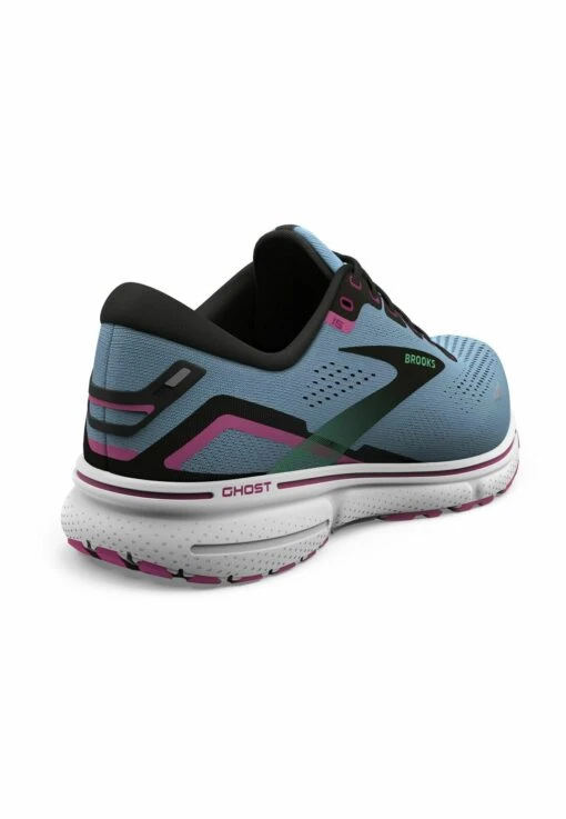 BROOKS Ghost 15 - Hardloopschoenen Neutraal - Blue Bell Black Pink - Afbeelding 4