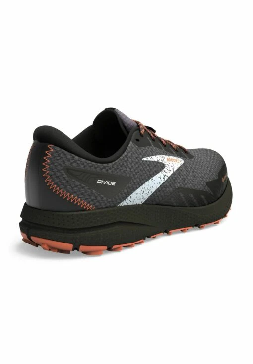 BROOKS Divide 4 Gtx - Trail Hardloopschoenen - Black Firecracker/Blue - Afbeelding 4