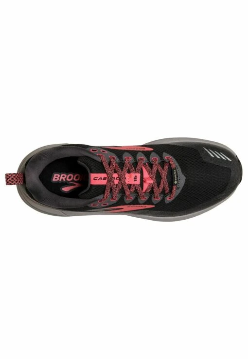 BROOKS Cascadia 16 Gtx - Trail Hardloopschoenen - Black Blackened Pearl Coral - Afbeelding 3