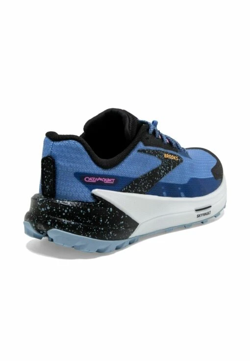 BROOKS Catamount 2 - Trail Hardloopschoenen - Blue Black Yellow - Afbeelding 4